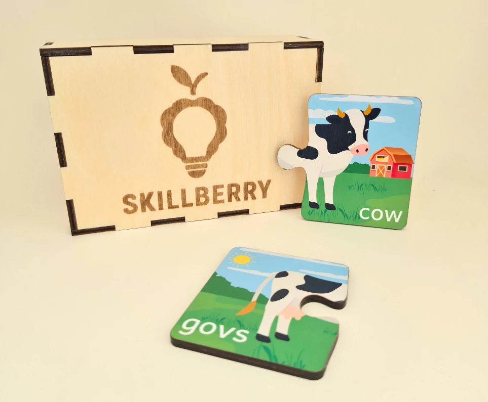 Animal Farm Wooden Puzzle, Ages 3+