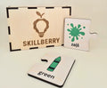 Skillberry Krāsu Mācību Koka Puzle, No 3 Gadu Vecuma