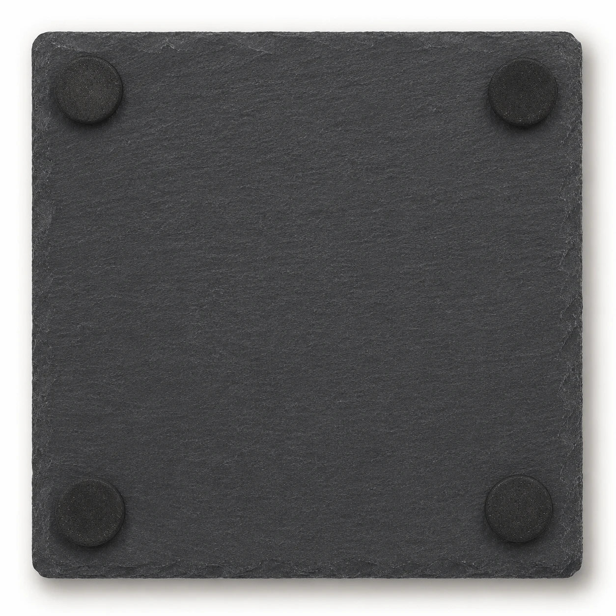 Custom Logo Slate Coasters, Set of 4
