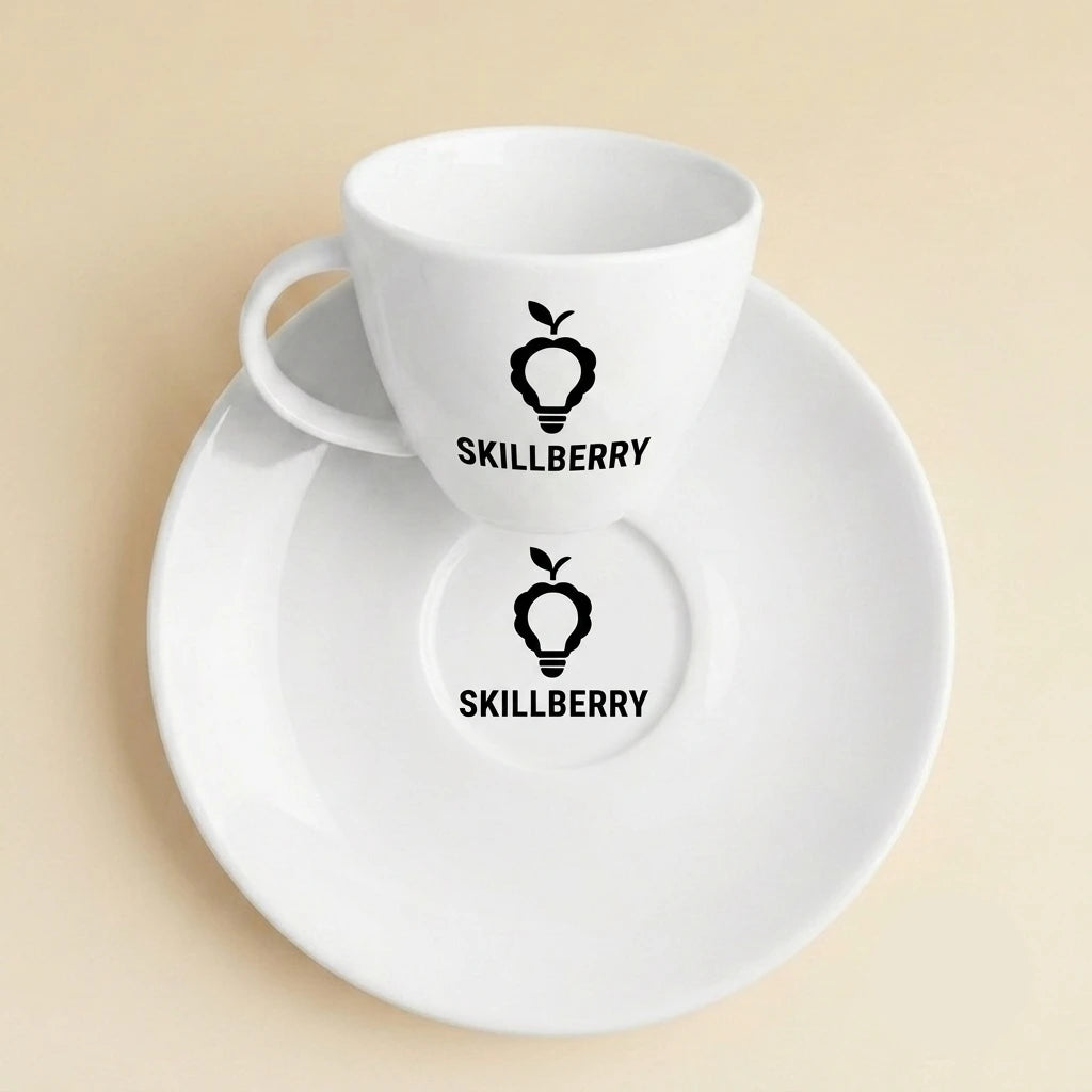Custom Cup & Saucer and Mug, Dishwasher & Microwave Safe