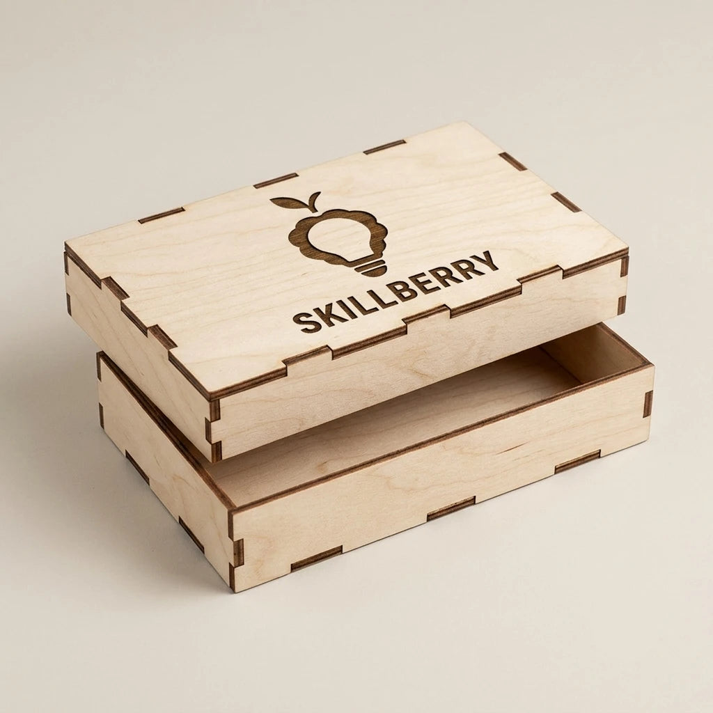 Custom Wooden Box, Engraved Storage