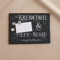 Magnetic Chalk Board, Wooden Frame