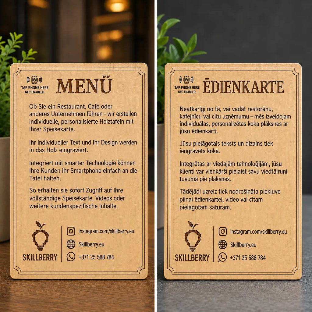 Smart Menu Board for Restaurants & Cafés