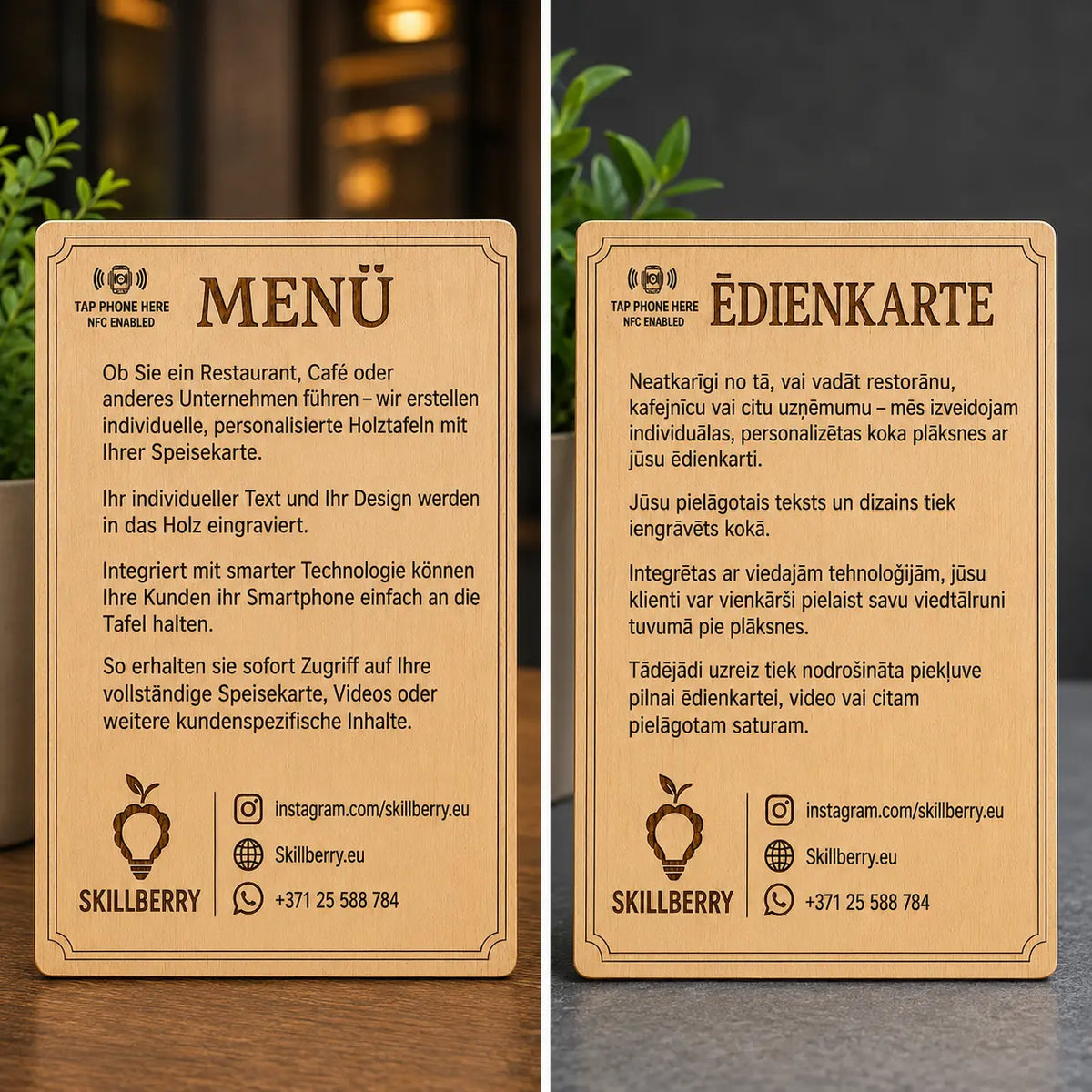 Smart Menu Board for Restaurants & Cafés