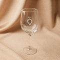 Custom Engraved Wine Glass 370ml, Dishwasher Safe